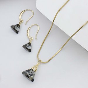 Juego Cristal Austriaco Negro